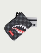 Sprayground портфейл от имитация на кожа SHARKS IN PARIS сив 910W9315NSZ