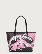 Sprayground шопинг чанта дамска от имитация на кожа PINK PANTHER черна 910T9377NSZ