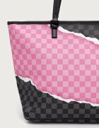 Sprayground шопинг чанта дамска от имитация на кожа PINK PANTHER черна 910T9377NSZ
