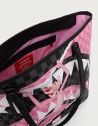 Sprayground шопинг чанта дамска от имитация на кожа PINK PANTHER черна 910T9377NSZ