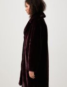 Stand Studio палто от еко пух дамско Camille Cocoon Coat бордо 61137-9070