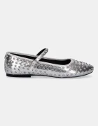 Steve Madden Балеринки Vinetta-R в сребристо SM11003147