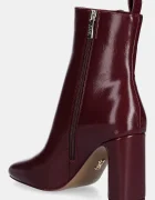 Steve Madden Боти Adelisa в бордо с дебел ток 11002626