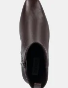 Steve Madden Боти Adelisa в кафяво с дебел ток 11002626