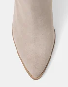 Steve Madden Боти Bixby в бежово с дебел ток 11004834