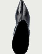 Steve Madden боти дамски от кожа Lytton черни 11005183