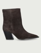 Steve Madden боти дамски от велур Melle кафяви 11005650