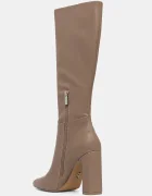 Steve Madden Ботуши Ally в бежово с дебел ток 11002627