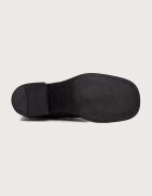 Steve Madden ботуши дамски от кожа Beau сиви 11003069