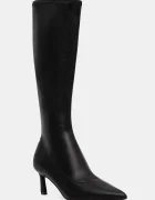 Steve Madden Ботуши Leisured в черно с тънък ток 11003500