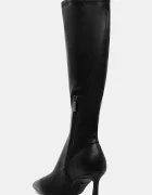 Steve Madden Ботуши Leisured в черно с тънък ток 11003500
