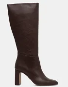 Steve Madden Ботуши Speedway в кафяво с дебел ток 11003284