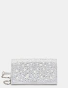 Steve Madden чанта crossbody дамска Beforever сребърна SM13002319