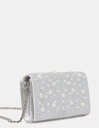 Steve Madden чанта crossbody дамска Beforever сребърна SM13002319