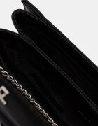 Steve Madden чанта crossbody дамска от имитация на кожа Bsass черна SM13002289