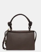 Steve Madden чанта tote дамска от имитация на кожа Bamren кафява SM13002305
