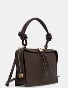 Steve Madden чанта tote дамска от имитация на кожа Bamren кафява SM13002305