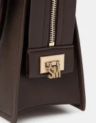 Steve Madden чанта tote дамска от имитация на кожа Bamren кафява SM13002305
