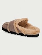 Steve Madden чехли дамски от велур Bomb-SM бежови 11006024