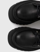 Steve Madden Кожени ботуши Carina в черно с платформа SM11002682
