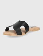 Steve Madden Кожени чехли дамски в черно