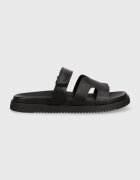 Steve Madden Кожени чехли Missile в черно SM11003028