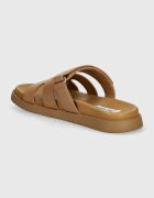 Steve Madden Кожени чехли в кафяво