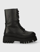 Steve Madden Кожени кубинки Coast в черно с платформа SM11002681