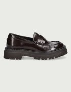 Steve Madden мокасини дамски Katja кафяви с платформа 11005690