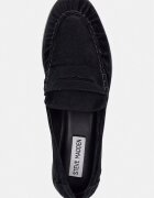 Steve Madden мокасини дамски от велур Muse черни 11005231