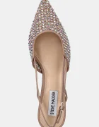 Steve Madden Обувки с тънък ток Legaci-MR в бежово с нисък ток с отворена пета SM11003302