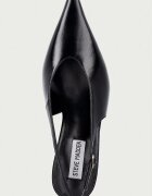 Steve Madden обувки с ток от кожа Archway черни 11005669