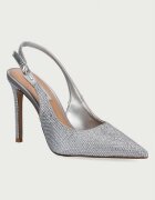 Steve Madden обувки с ток Tremble сребърни 11005867