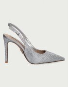 Steve Madden обувки с ток Tremble сребърни 11005867