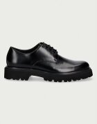 Steve Madden половинки обувки мъжки от кожа Motala черни 12000979