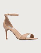 Steve Madden сандали с висок ток от кожа Necy бежови 11005710