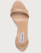 Steve Madden сандали с висок ток от кожа Necy бежови 11005710