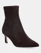 Steve Madden Велурени боти Lulah в кафяво с тънък ток 11003282