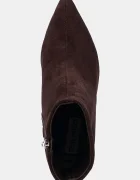 Steve Madden Велурени боти Lulah в кафяво с тънък ток 11003282