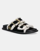Steve Madden Велурени чехли Arch-F