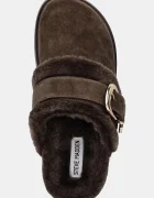 Steve Madden Велурени чехли Cozy Up в кафяво 11004964