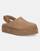Steve Madden Велурени чехли Mellow
