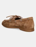 Steve Madden Велурени мокасини Ports в кафяво с равна подметка 11003906