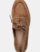 Steve Madden Велурени мокасини Ports в кафяво с равна подметка 11003906