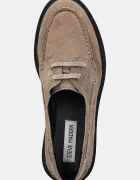 Steve Madden Велурени мокасини Rummored в бежово с равна подметка 11004853