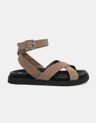Steve Madden Велурени сандали My Bestie в кафяво SM11003787