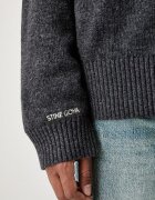 Stine Goya пуловер дамски с вълна сив SG-AW26-K099-2469