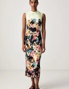 Stine Goya рокля черна на цветя SG-AW26-D104-2542
