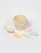 SunnyLife Комплект играчки за пясък Silicone Bucket & Spade Set App (6 броя)