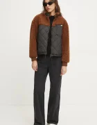Superdry Пуловер с вълна дамски в черно с ниско поло W6110551A-02A